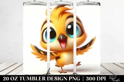 Colorful Baby Oriole | 20 Oz Tumbler Product Image 2