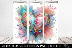 Valentines 20 Oz Tumbler Png Product Image 2