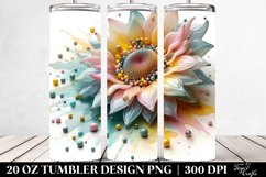 Sunflower Clipart 20 Oz Tumbler Product Image 2