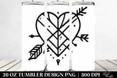 Love 20 Oz Tumbler Png Product Image 2