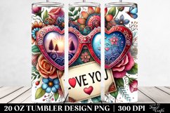 Spring 20 Oz Tumbler Png Product Image 2