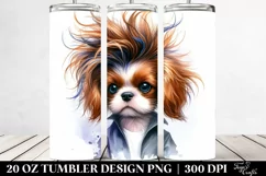 Cute Baby Spaniel 20 Oz Tumbler Product Image 2