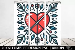 Valentines 20 Oz Tumbler Png Product Image 2