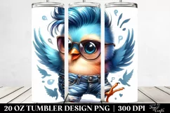 Baby Bird with Sunglasses, Transparent PNG Product Image 2