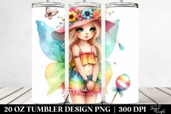 Cute Boho Beachwear Fairy PNG Product Image 2