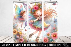 Colorful Dancing Fairy | 20 Oz Tumbler Product Image 2