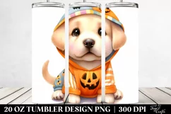 Baby Labrador Retriever Halloween PNG Product Image 2