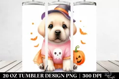 Baby Labrador Retriever Halloween PNG Product Image 2