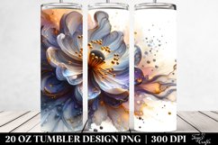 Anemone Abstract | 20 Oz Tumbler Product Image 2