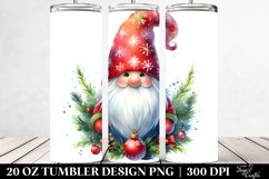 Christmas Gnome Tumbler Product Image 2