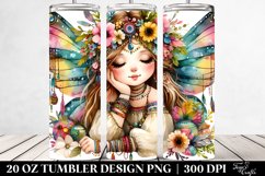 Colorful Boho Fairy | 20 Oz Tumbler Product Image 2