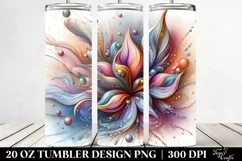 Shiny Iris Clipart, Transparent 20 Oz Tumbler Product Image 2