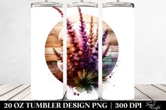 Abstract Stained Heather | 20 Oz Tumbler Product Image 2