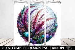 Abstract Stained Heather | 20 Oz Tumbler Product Image 2
