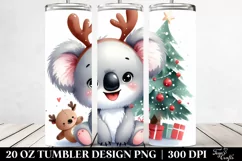 Baby Koala with Gift Box, Transparent PNG Product Image 2