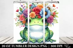 Cute Baby Frog 20 Oz Tumbler Product Image 2