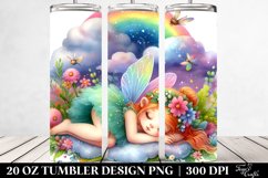 Colorful Napping Fairy | 20 Oz Tumbler Product Image 2