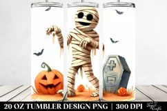 Simple Funny Haloween Clipart 20 Oz Tumbler Product Image 2