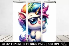 Proud Baby Unicorn PNG Product Image 2
