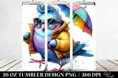 Running Baby Dove | 20 oz Tumbler Product Image 2