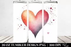 Love 20 Oz Tumbler Png Product Image 2
