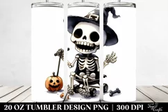 Simple Funny Haloween Clipart 20 Oz Tumbler Product Image 2