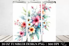 Colorfull Hawaiian Flowers PNG Product Image 2