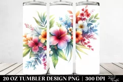 Colorfull Hawaiian Flowers PNG Product Image 2