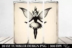 Evil Vintage Fairy Tumbler Design Product Image 2