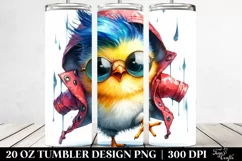 Bird with Sunglasses, Transparent PNG Product Image 2