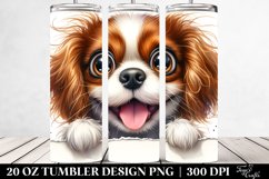 Crazy Fur Cavalier King Charles | 20 Oz Tumbler Product Image 2