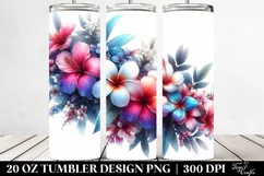 Vibrant Hawaii Flowers | 20 oz Tumbler Product Image 2