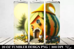 Pastel Gnome Painting | 20 Oz Tumbler Product Image 2