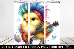Baby Chicken Running 20 Oz Tumbler Product Image 2