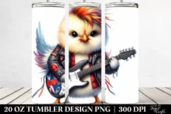 Cute Baby Chicken Playing 20 Oz Tumbler Product Image 2