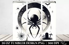 Vintage Spider Halloween | 20 oz Tumbler Product Image 2