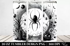 Vintage Spider Halloween | 20 oz Tumbler Product Image 2