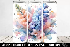 Glossy Hyacinth Sticker 20 Oz Tumbler Product Image 2