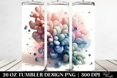 Glossy Hyacinth Sticker 20 Oz Tumbler Product Image 2