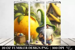 Gnome Beach Wear Yellow Passion Fruit | 20 Oz Tumbler Product Image 2