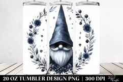 Simple Gothic Gnome Watercolor Tumbler Product Image 2