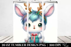 Enthusiastic Rabbit with Crazy Haircut PNG Product Image 2