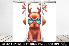 Expressive Vizsla with Paint-like Colors PNG Product Image 2