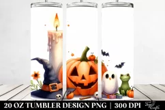 Simple Funny Haloween Clipart 20 Oz Tumbler Product Image 2