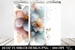 Cherry Blossom Clipart 20 Oz Tumbler Product Image 2