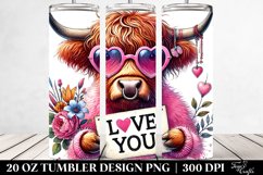 Valentines 20 Oz Tumbler Png Product Image 2