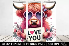 Love 20 Oz Tumbler Png Product Image 2