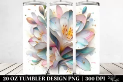 Glossy Freesia 20 Oz Tumbler Product Image 2