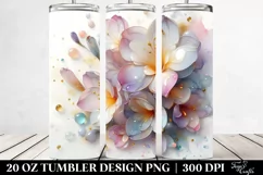 Glossy Freesia 20 Oz Tumbler Product Image 2