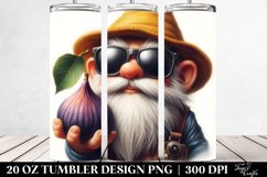 Abstract Glossy Narcissus Made of Material | 20 oz Tumbler Product Image 2